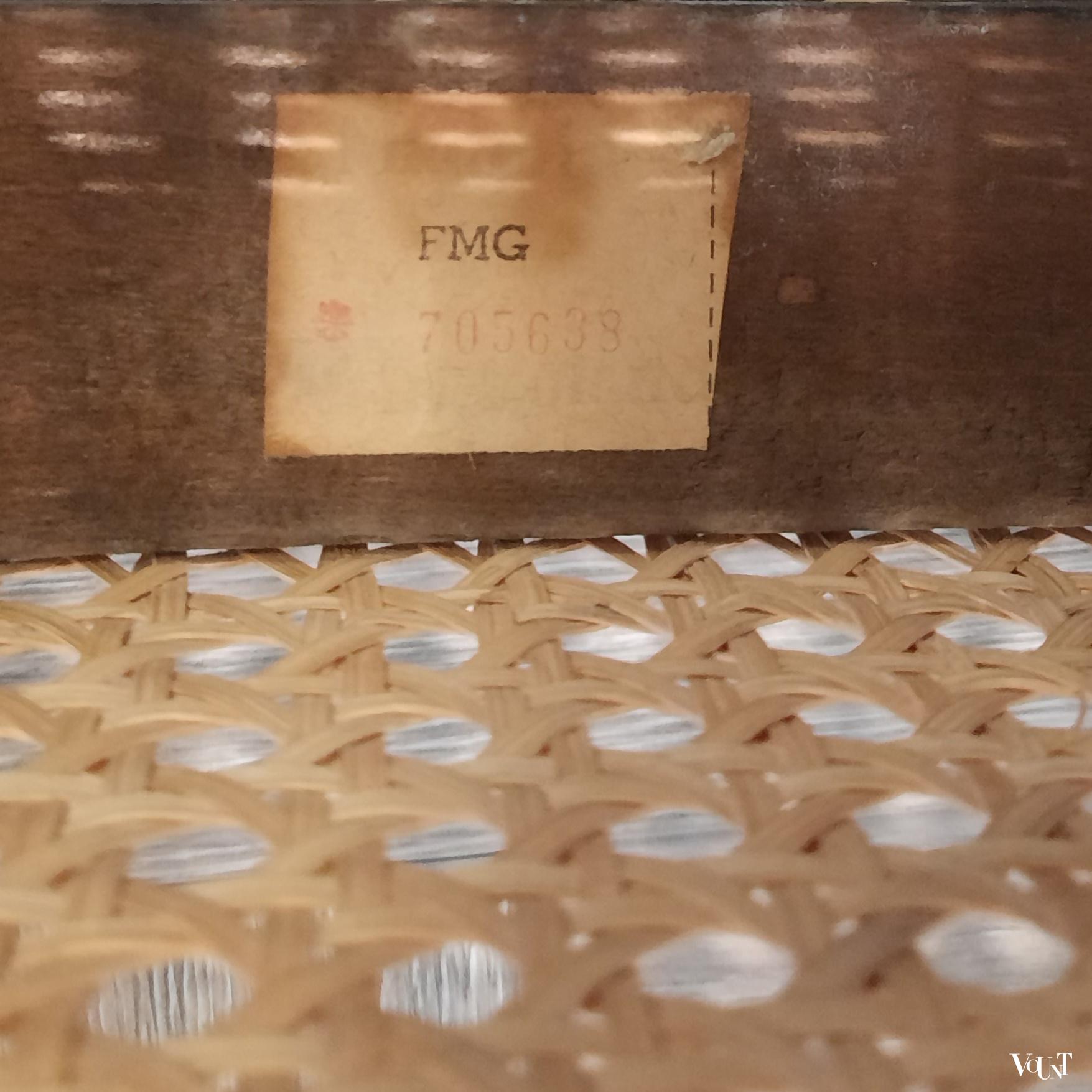 Set van 6 Praag of 811 stoelen, FMG, jaren '60