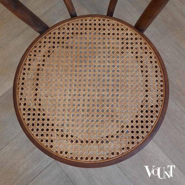 Set van 4 nr. 18 stoelen, 1e helft 20e eeuw