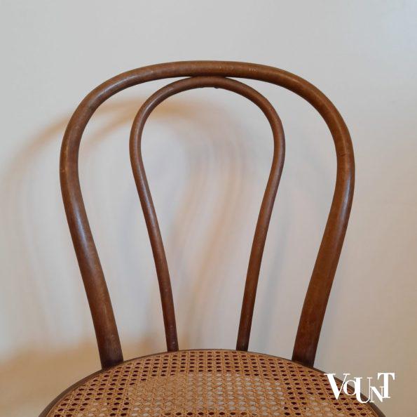 Set van 4 nr. 18 stoelen, 1e helft 20e eeuw