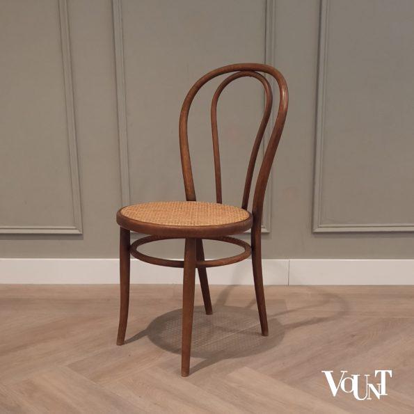 Set van 4 nr. 18 stoelen, 1e helft 20e eeuw