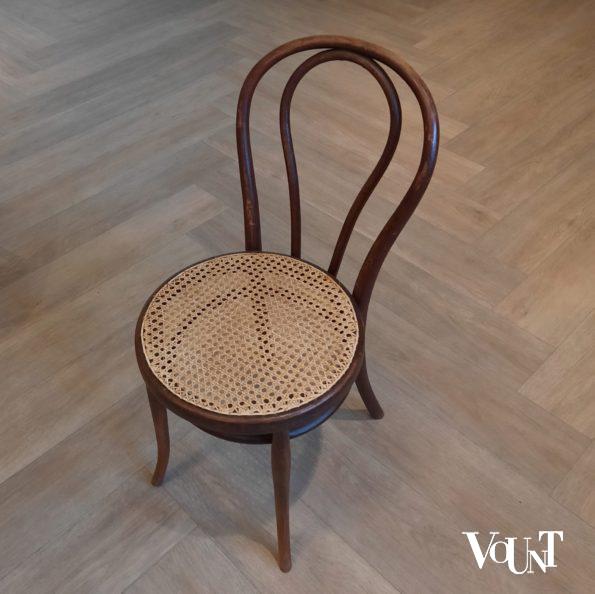 Set van 4 nr. 18 stoelen, 1e helft 20e eeuw