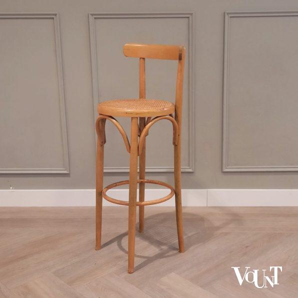 Set van 2 vintage bentwood barkrukken, jaren '70