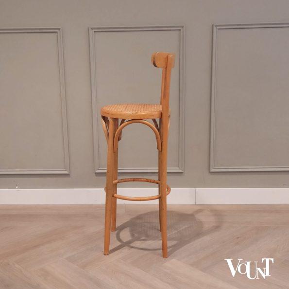 Set van 2 vintage bentwood barkrukken, jaren '70