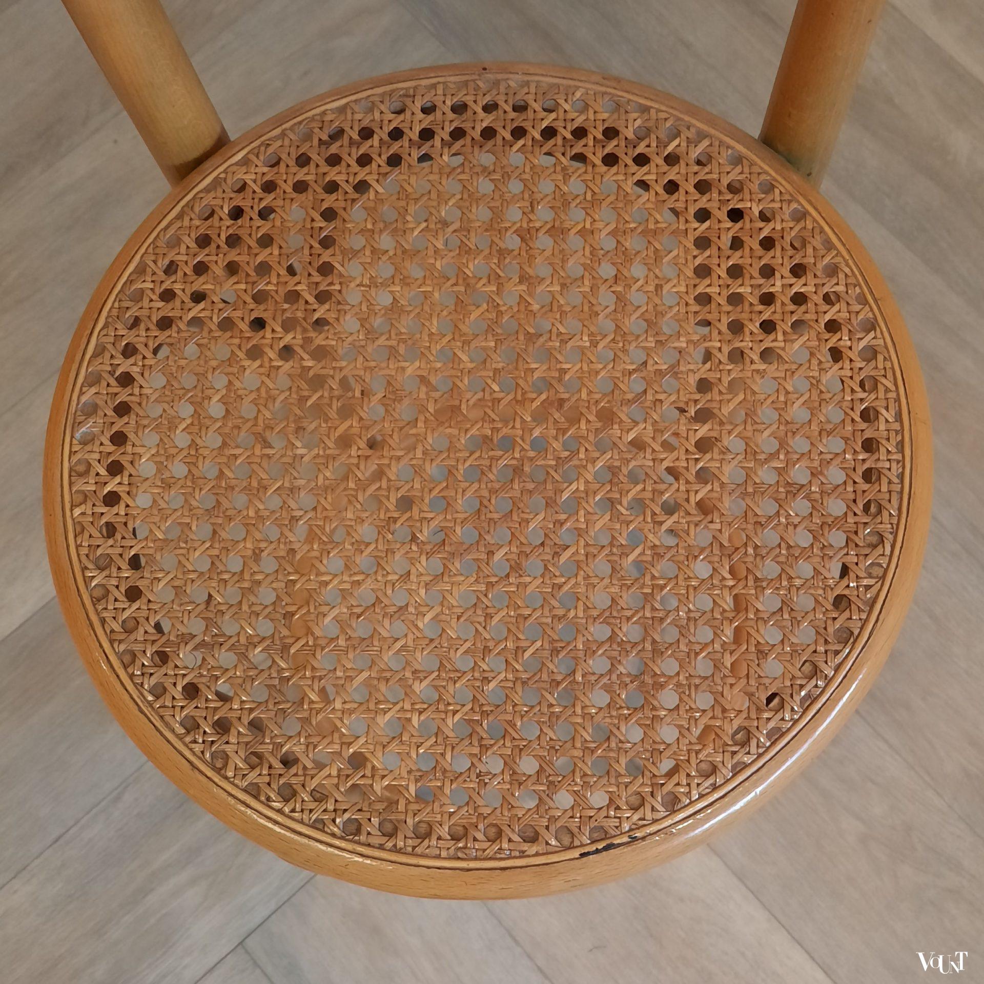 Set van 2 vintage bentwood barkrukken, jaren '70