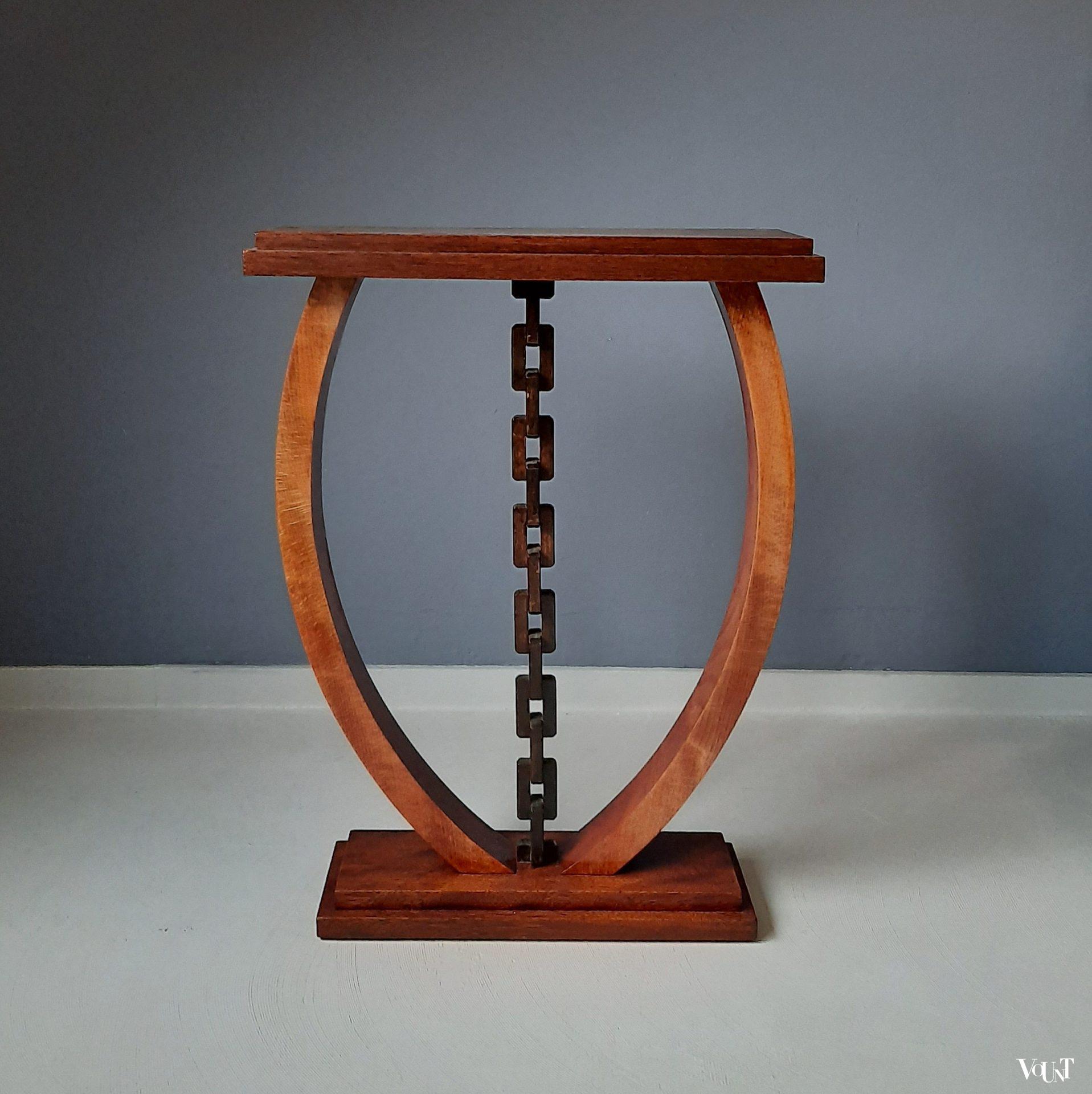 Frans art deco console-tafeltje, jaren '30