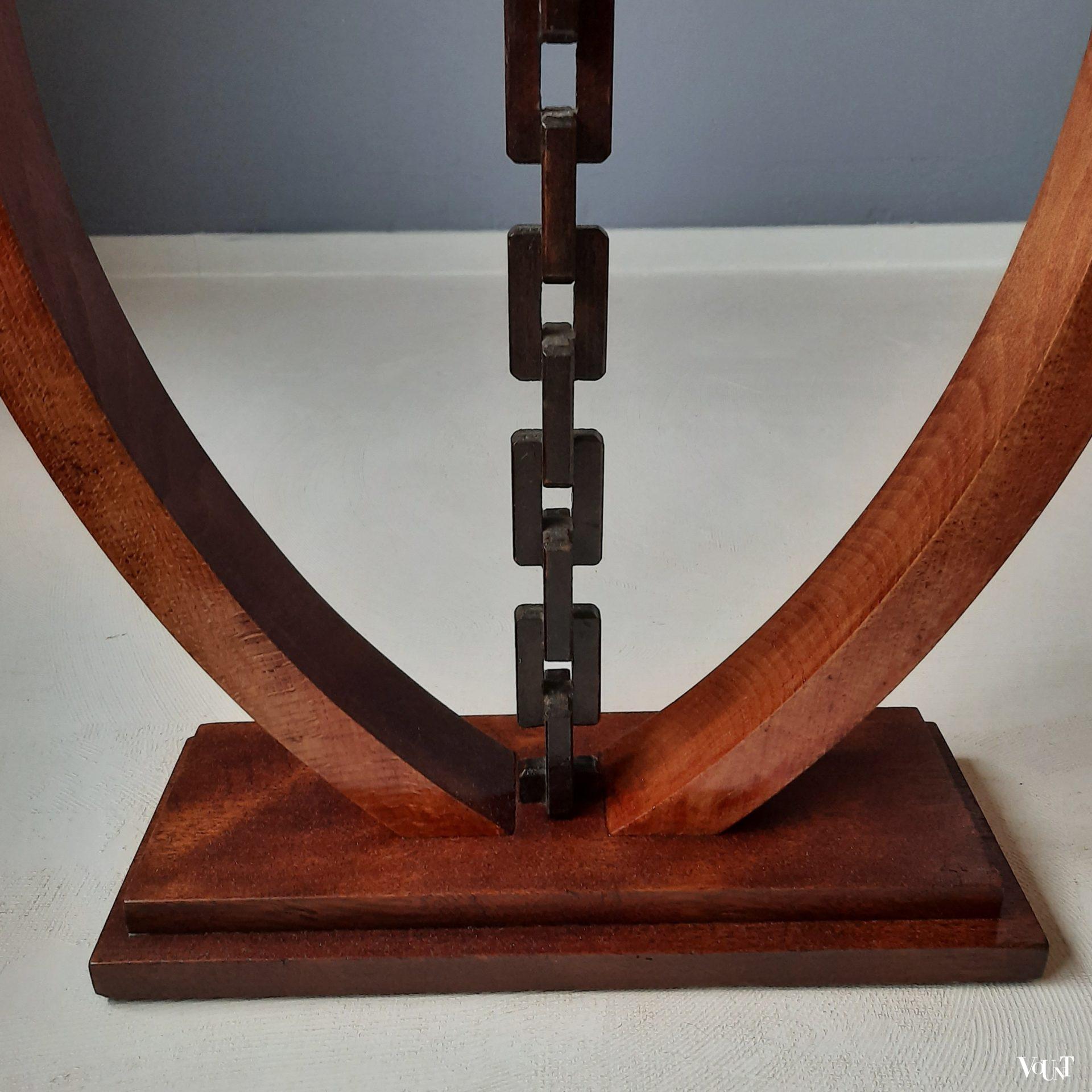 Frans art deco console-tafeltje, jaren '30