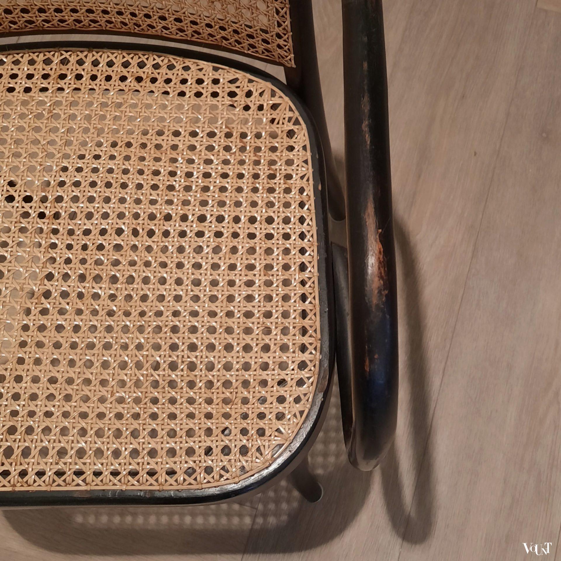 Set van 4 zwarte Praag of 811 stoelen, Ligna, jaren '60