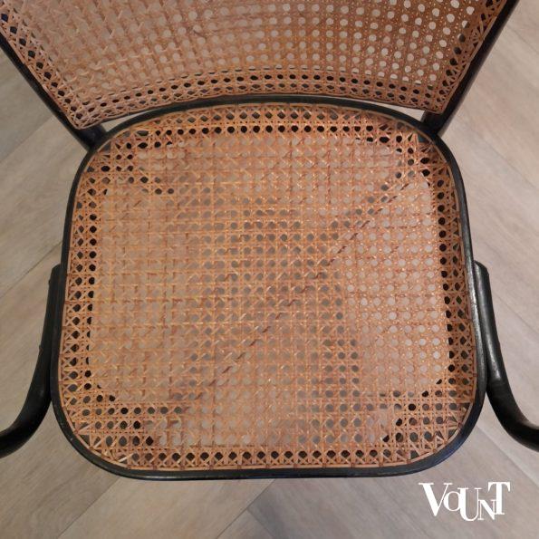 Zwarte Praag of 811 stoel, Josef Hoffmann voor Thonet / Ligna, jaren '50