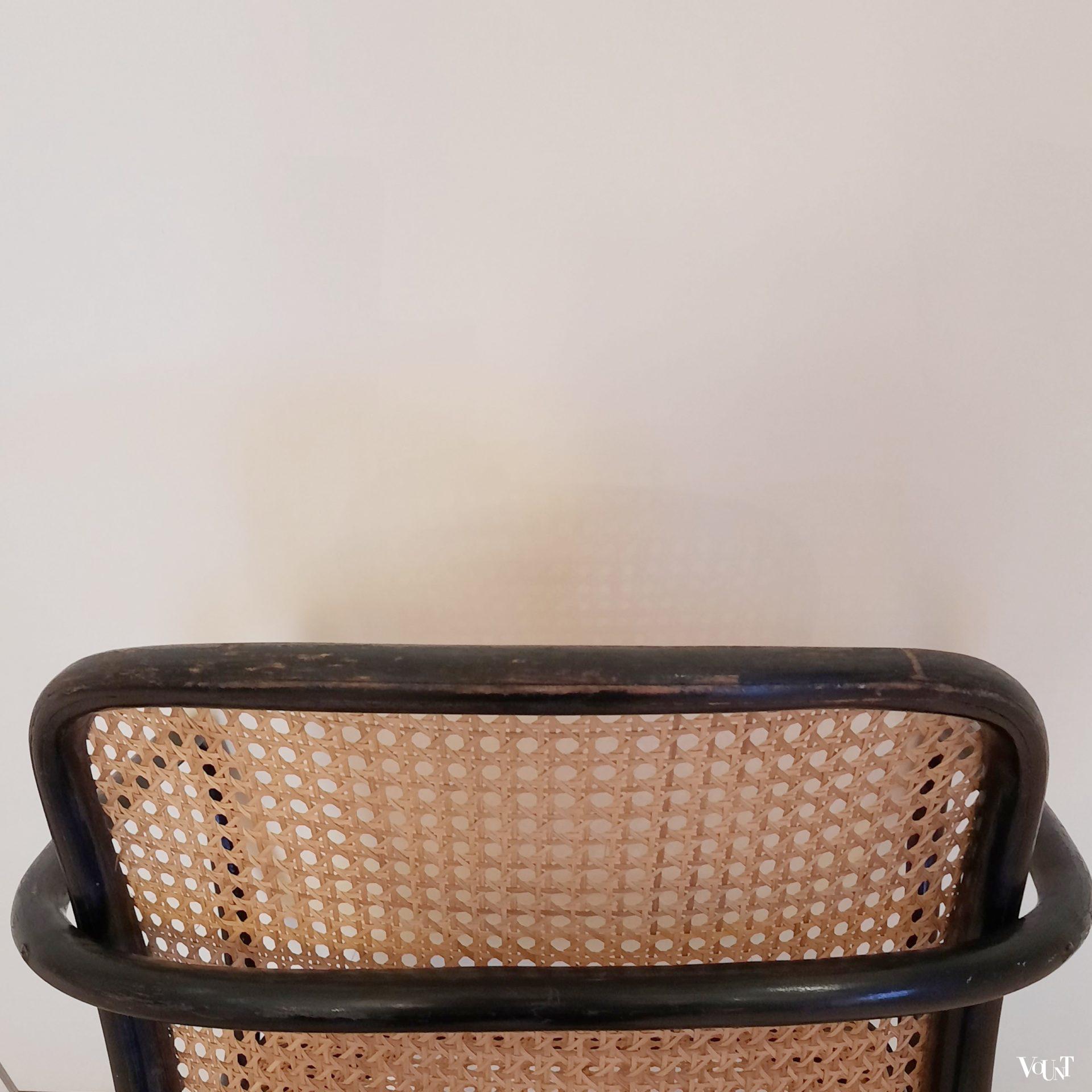 Zwarte Praag of 811 stoel, Josef Hoffmann voor Thonet / Ligna, jaren '50
