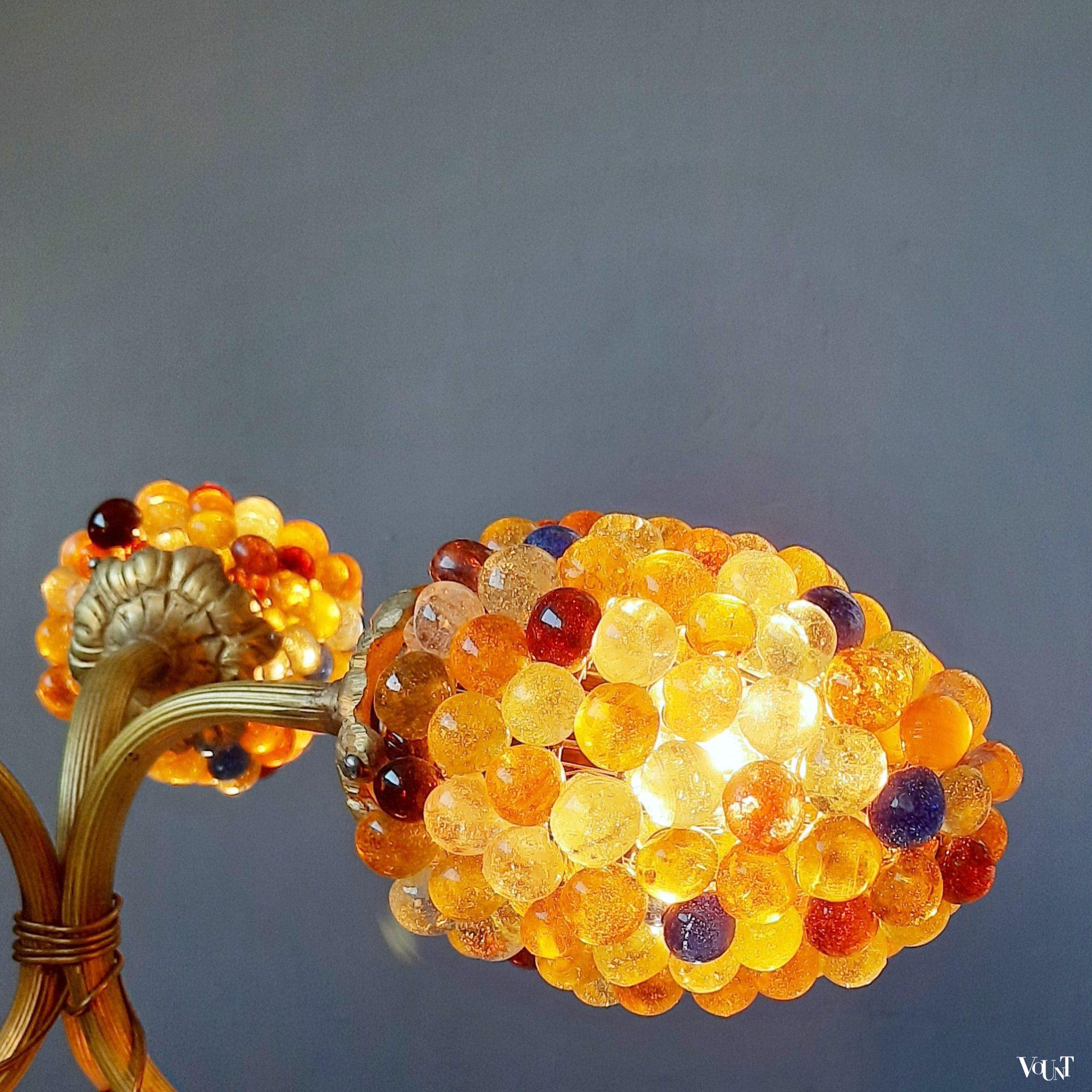 "Grapes lamp" Murano glas, jaren '50/'60
