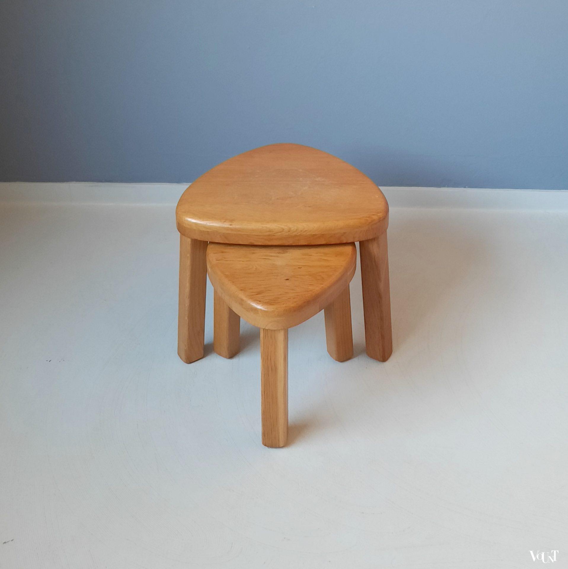 Vintage bijzettafeltjes, jaren '60