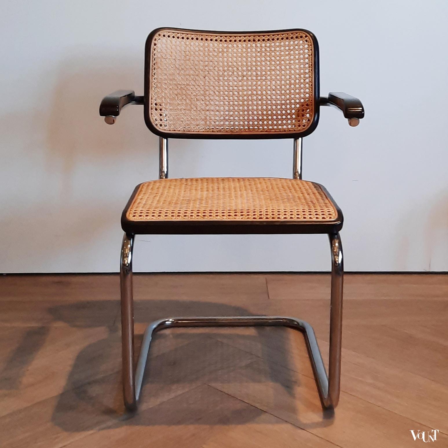 Stoel S64, Marcel Breuer voor Thonet, 1981