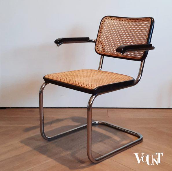 Stoel S64, Marcel Breuer voor Thonet, 1981