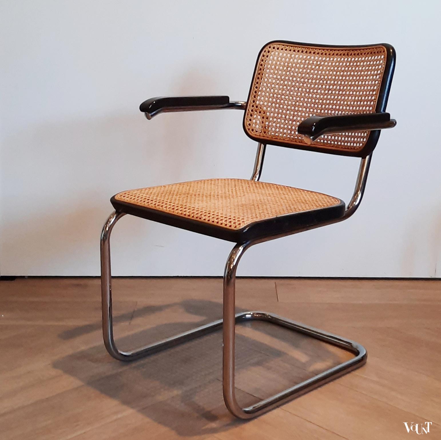 Stoel S64, Marcel Breuer voor Thonet, 1981