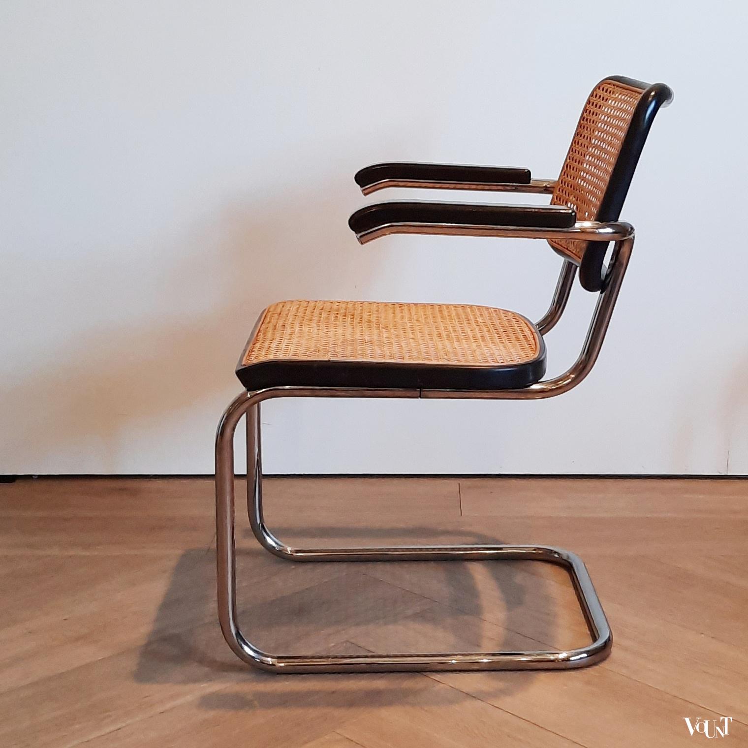 Stoel S64, Marcel Breuer voor Thonet, 1981