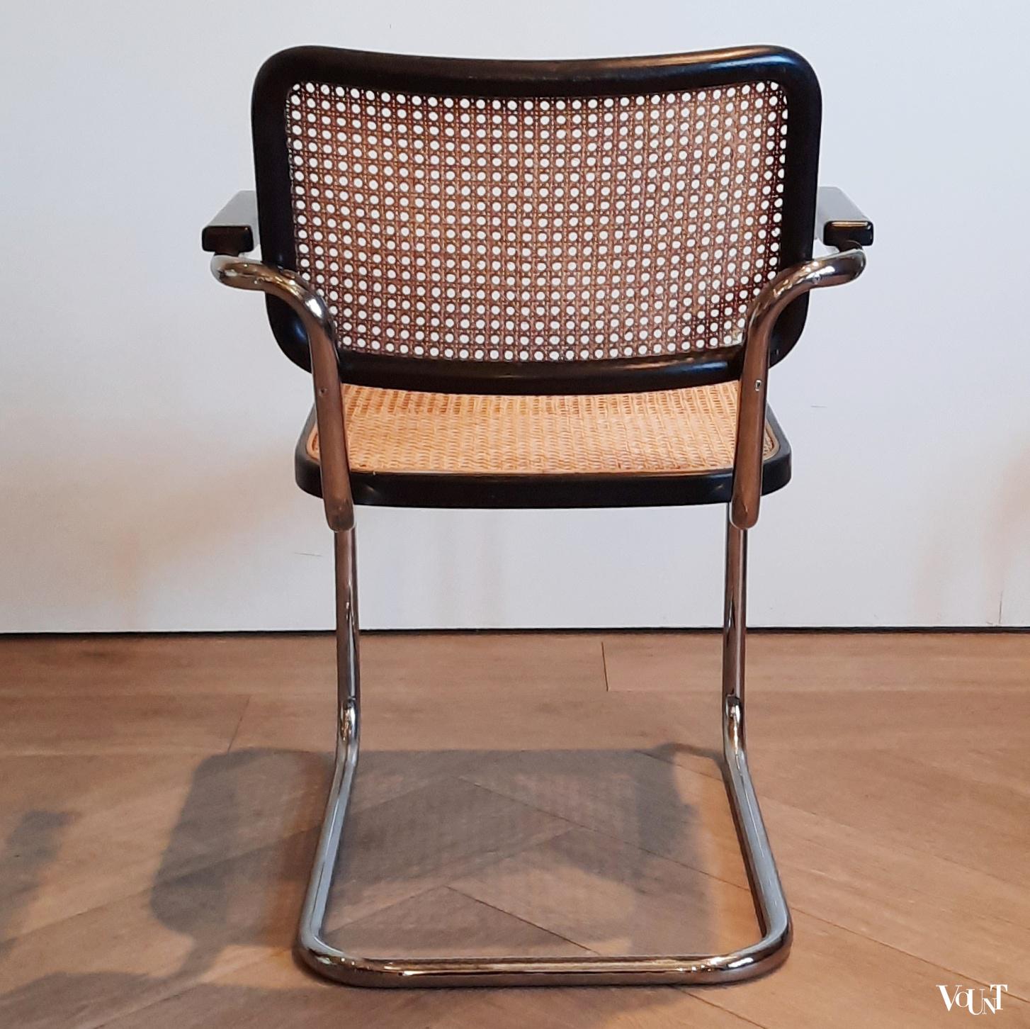 Stoel S64, Marcel Breuer voor Thonet, 1981