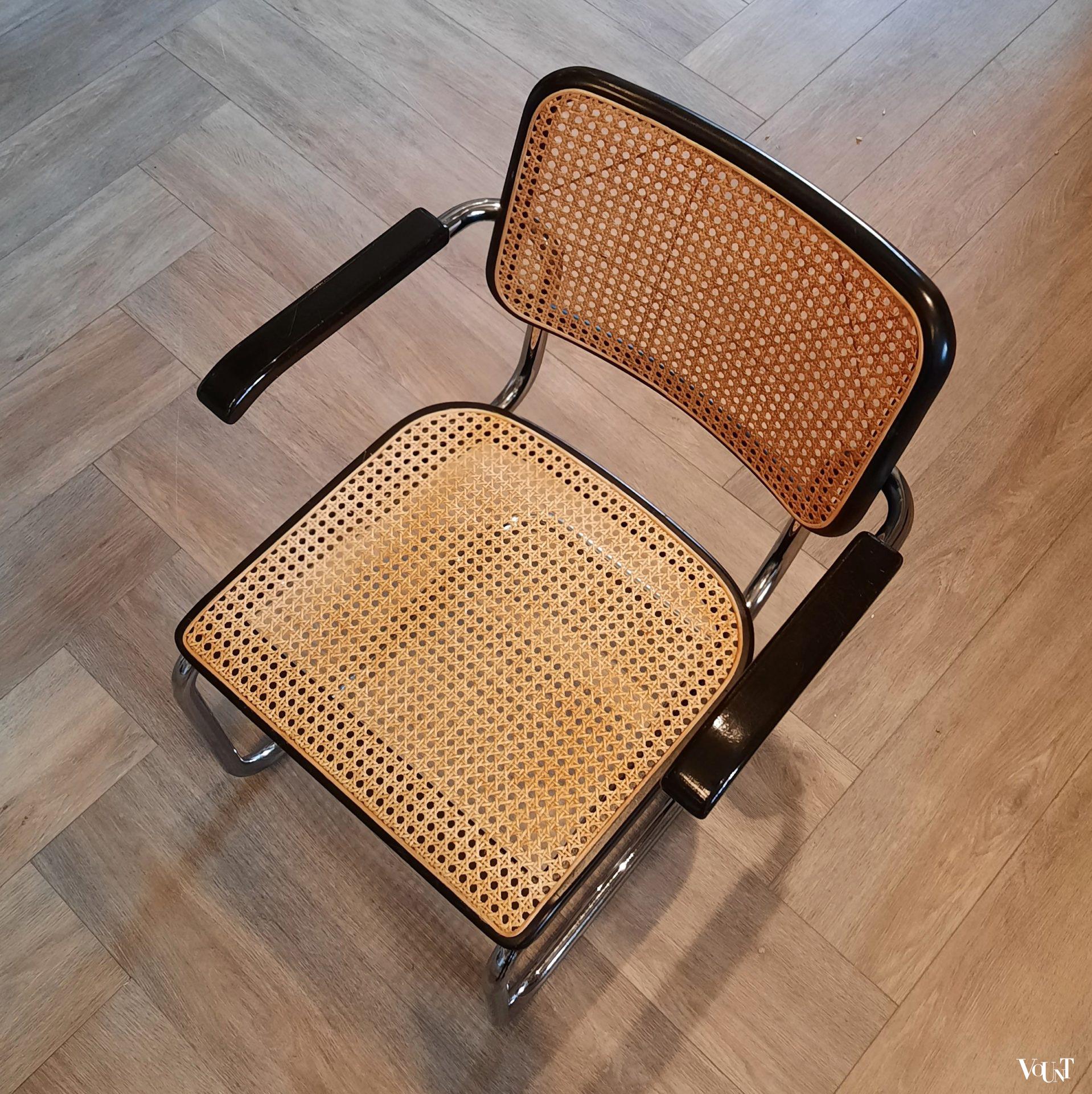 Stoel S64, Marcel Breuer voor Thonet, 1981