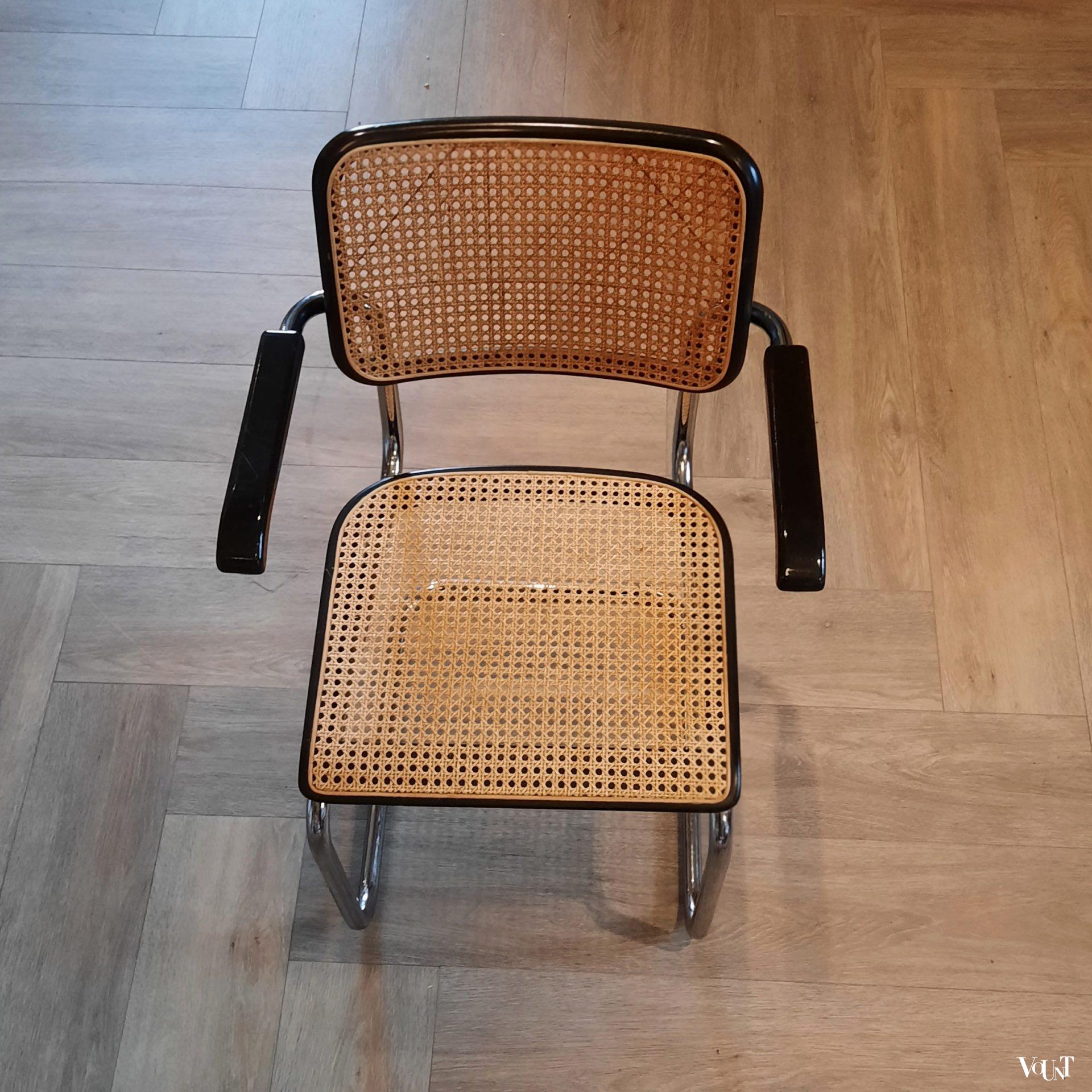 Stoel S64, Marcel Breuer voor Thonet, 1981