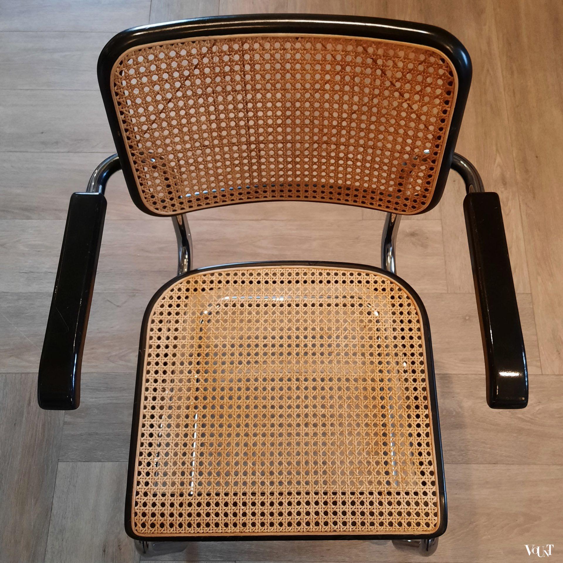 Stoel S64, Marcel Breuer voor Thonet, 1981