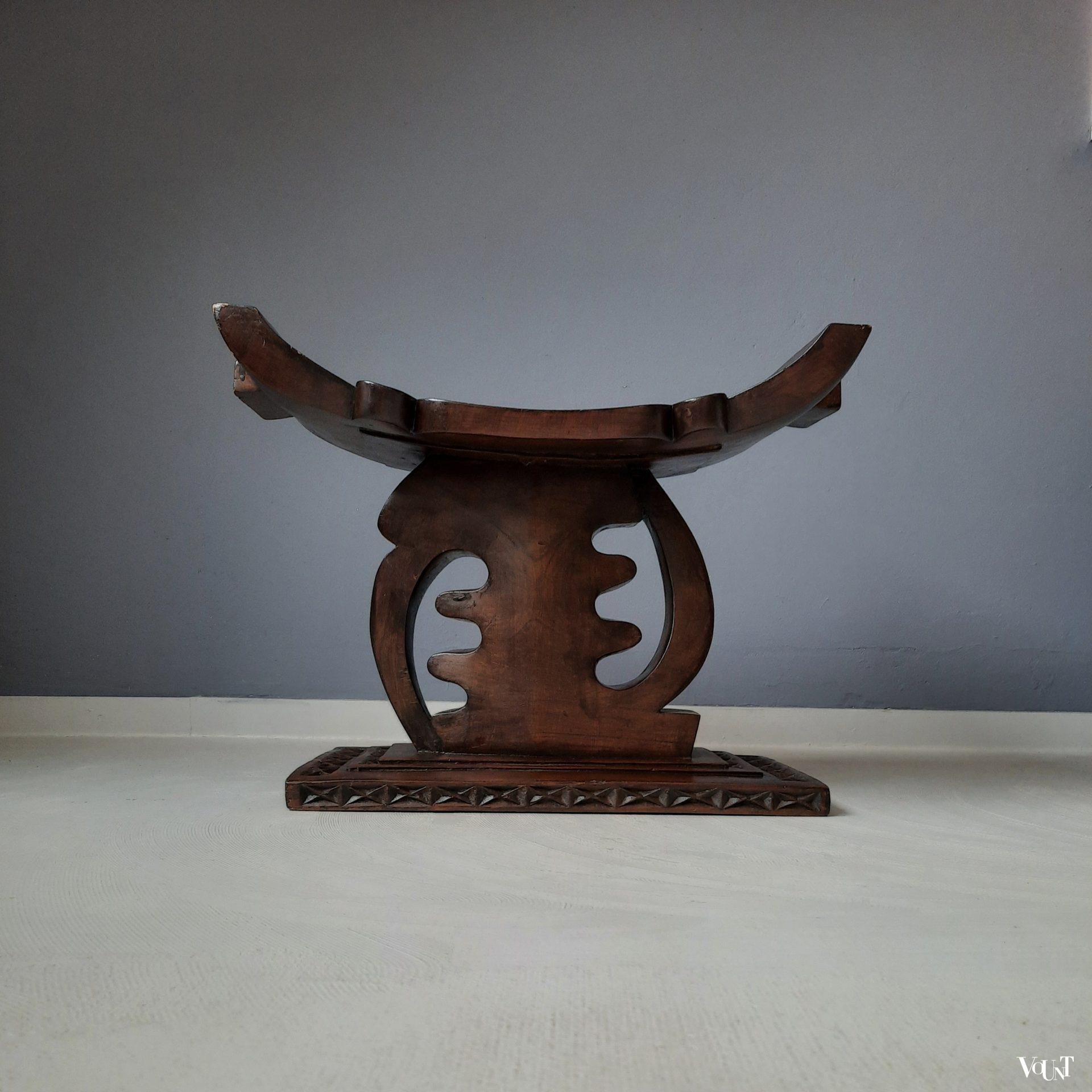 Asante of ashanti "tribal" kruk, Ghana, 2e helft 20e eeuw