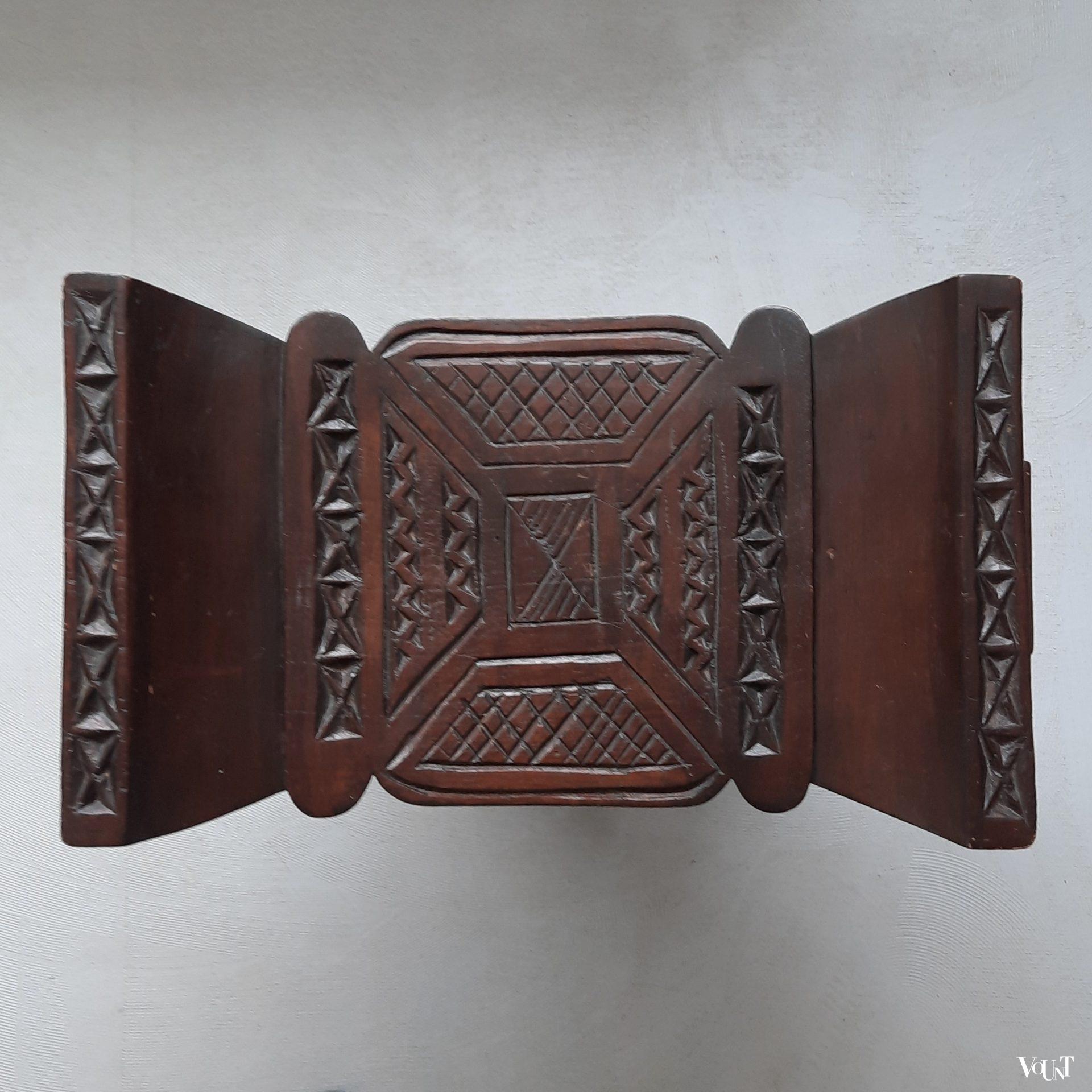 Asante of ashanti "tribal" kruk, Ghana, 2e helft 20e eeuw