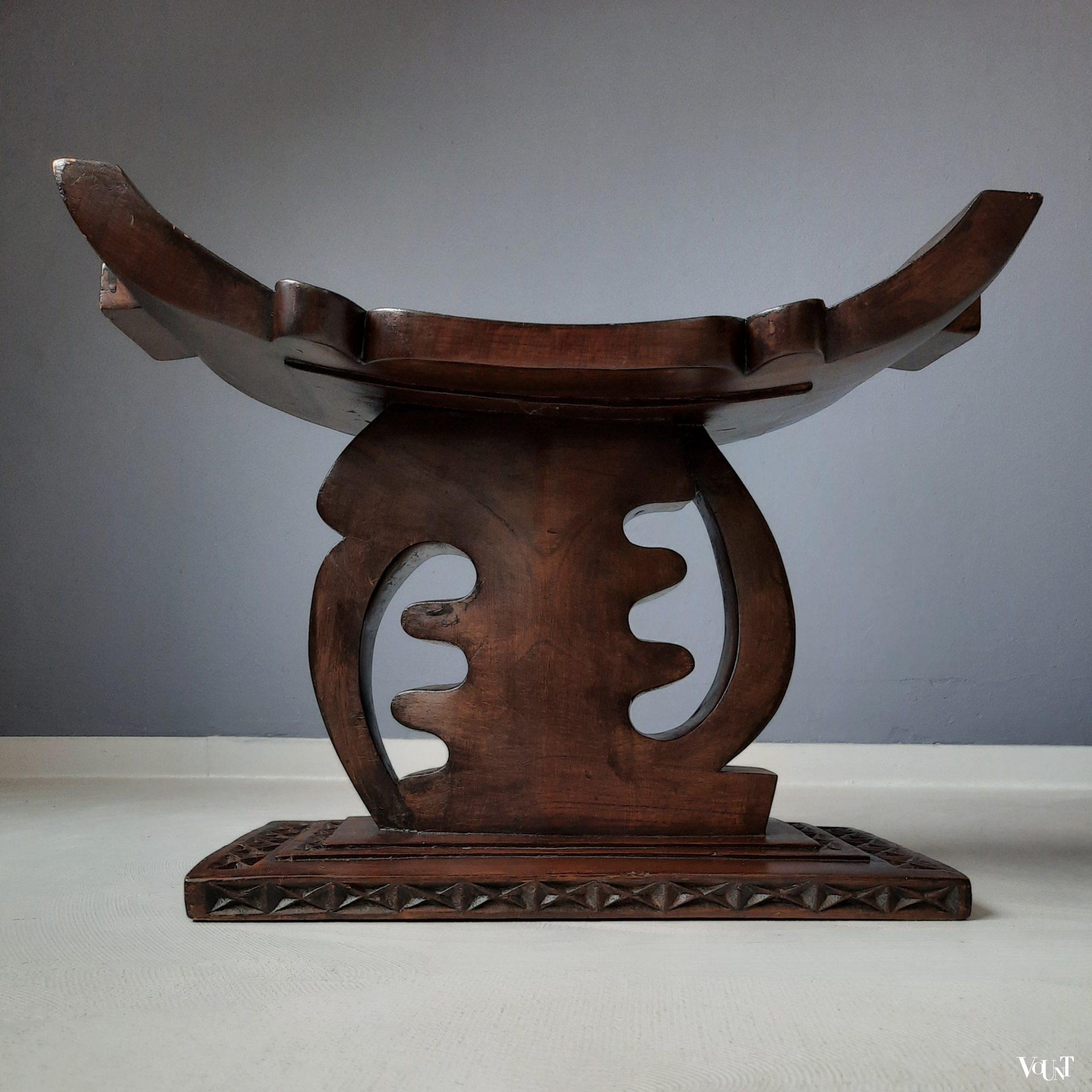 Asante of ashanti "tribal" kruk, Ghana, 2e helft 20e eeuw