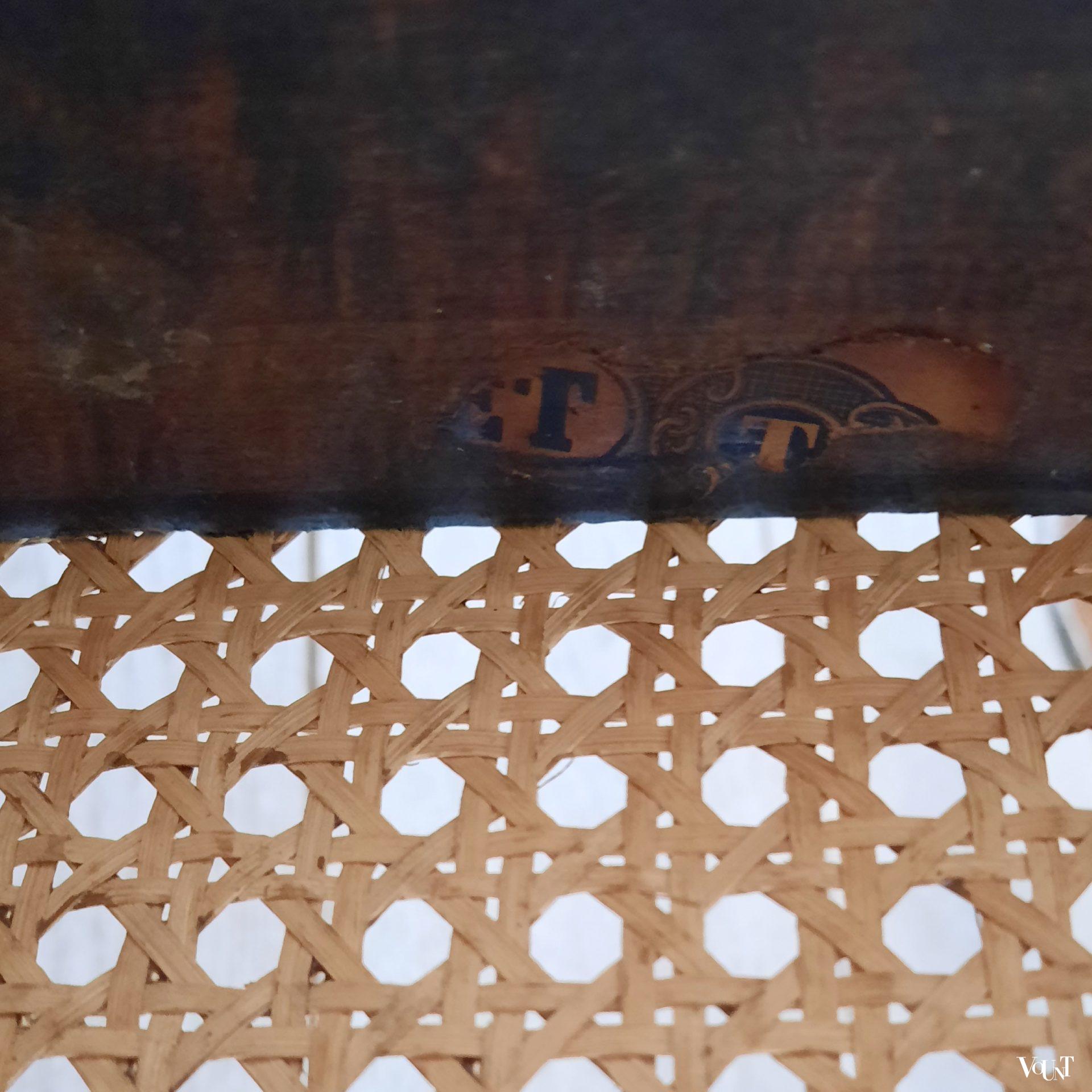 Zwarte stoel B 22, Thonet, jaren '30