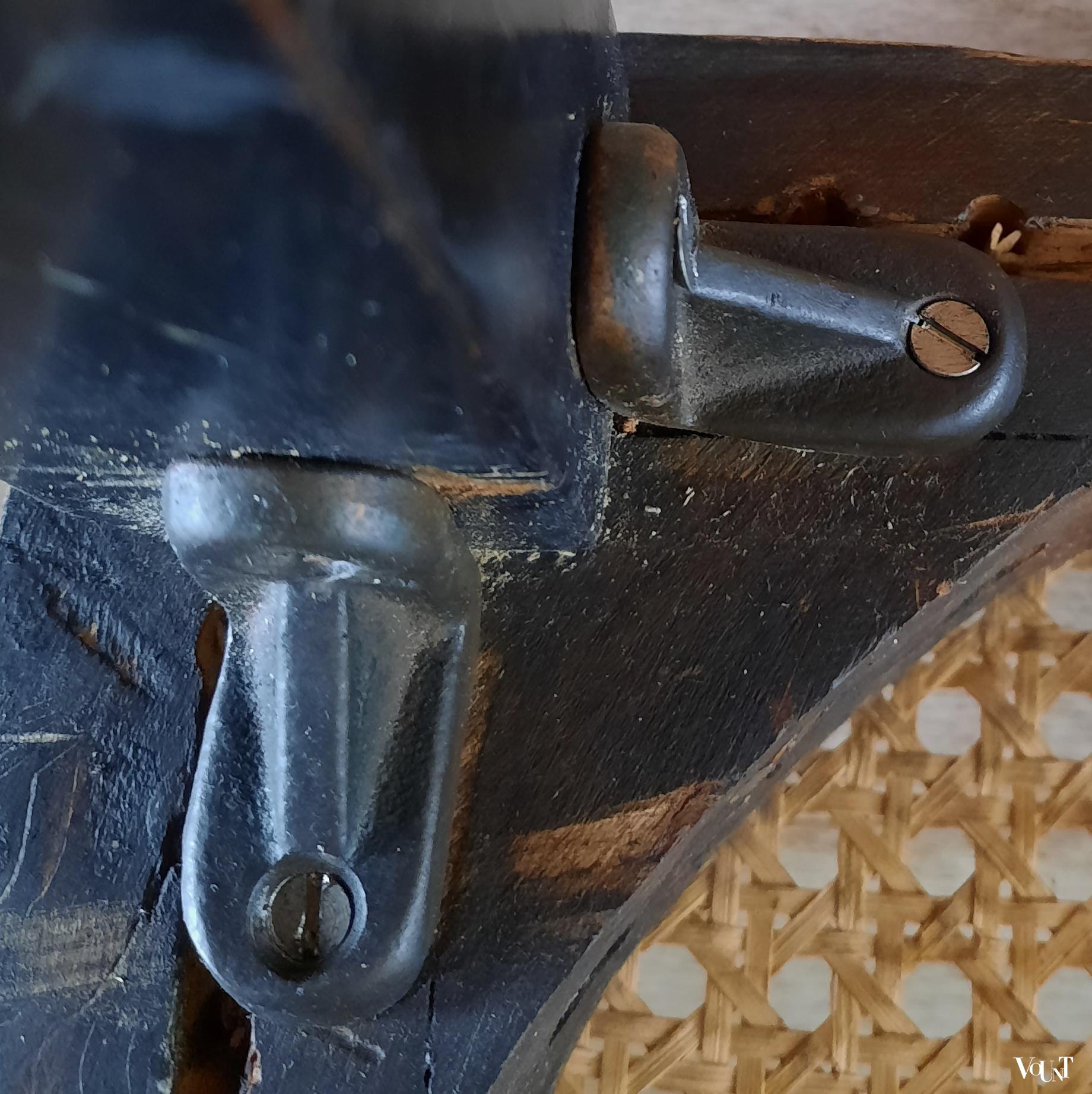 Zwarte stoel B 22, Thonet, jaren '30