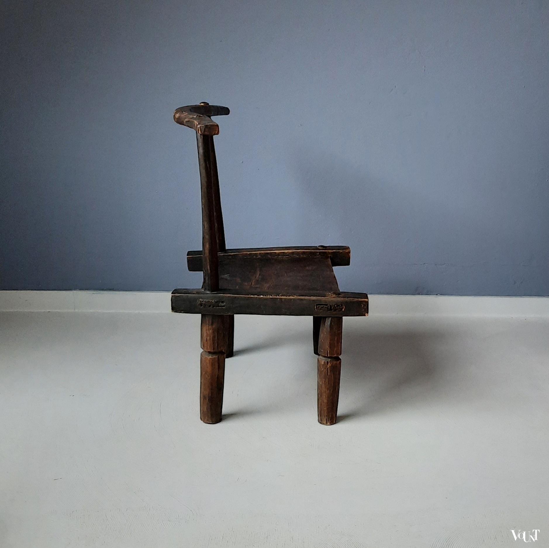 Baule stoeltje, Ivoorkust, 1e helft 20e eeuw