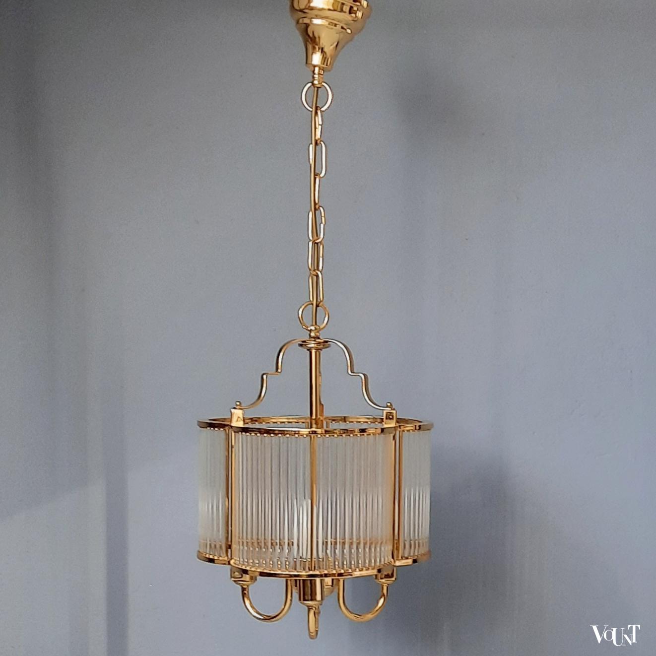 Hanglamp Hollywood Regency-stijl, jaren '80/'90