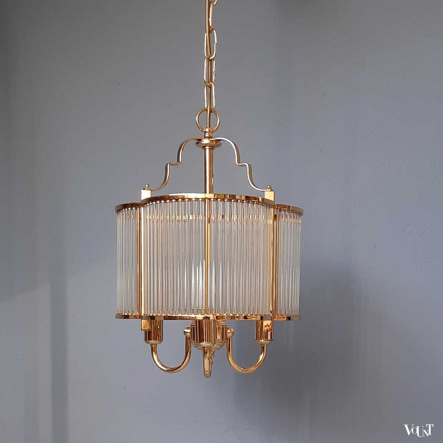 Hanglamp Hollywood Regency-stijl, jaren '80/'90