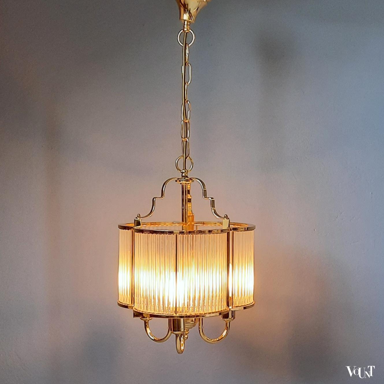 Hanglamp Hollywood Regency-stijl, jaren '80/'90