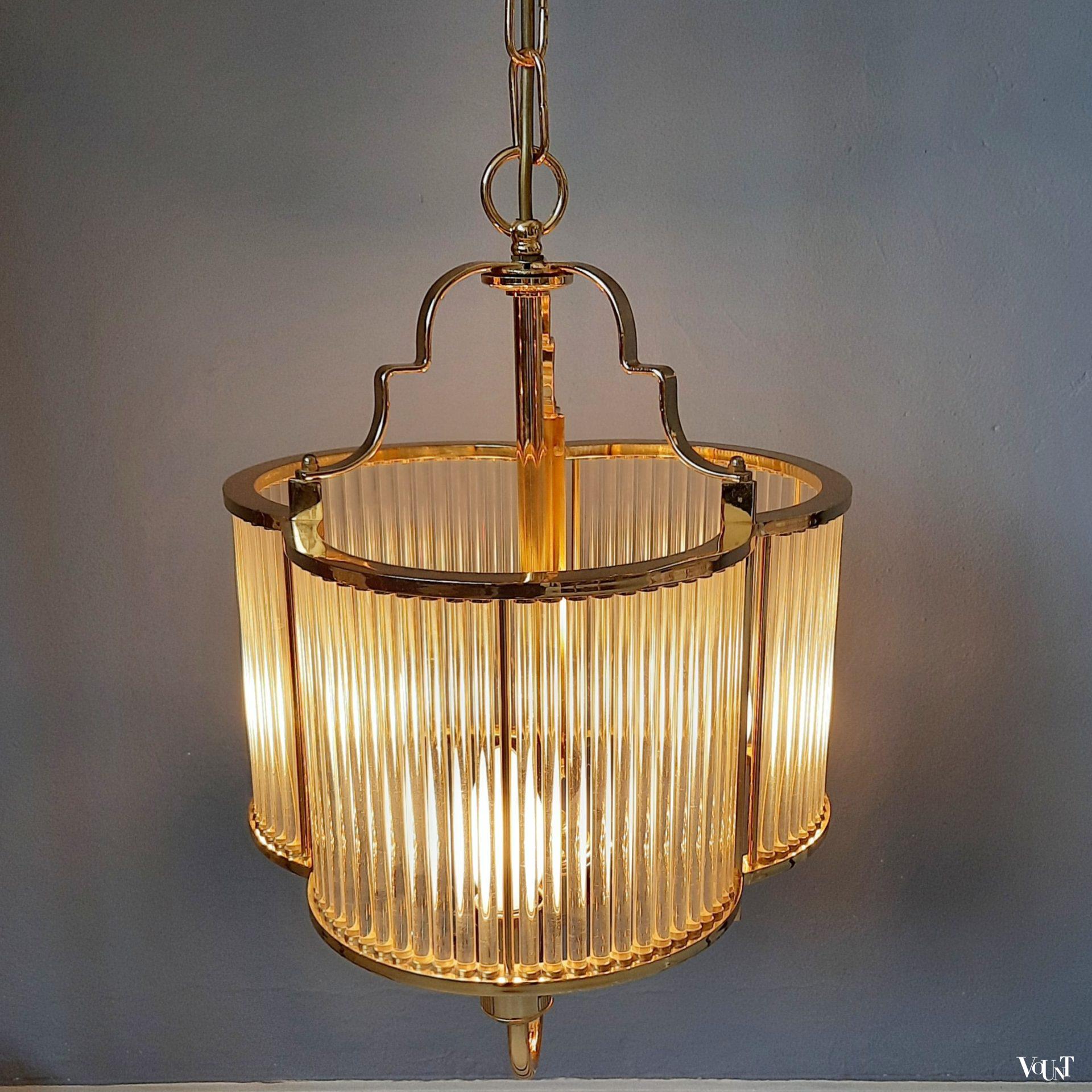 Hanglamp Hollywood Regency-stijl, jaren '80/'90