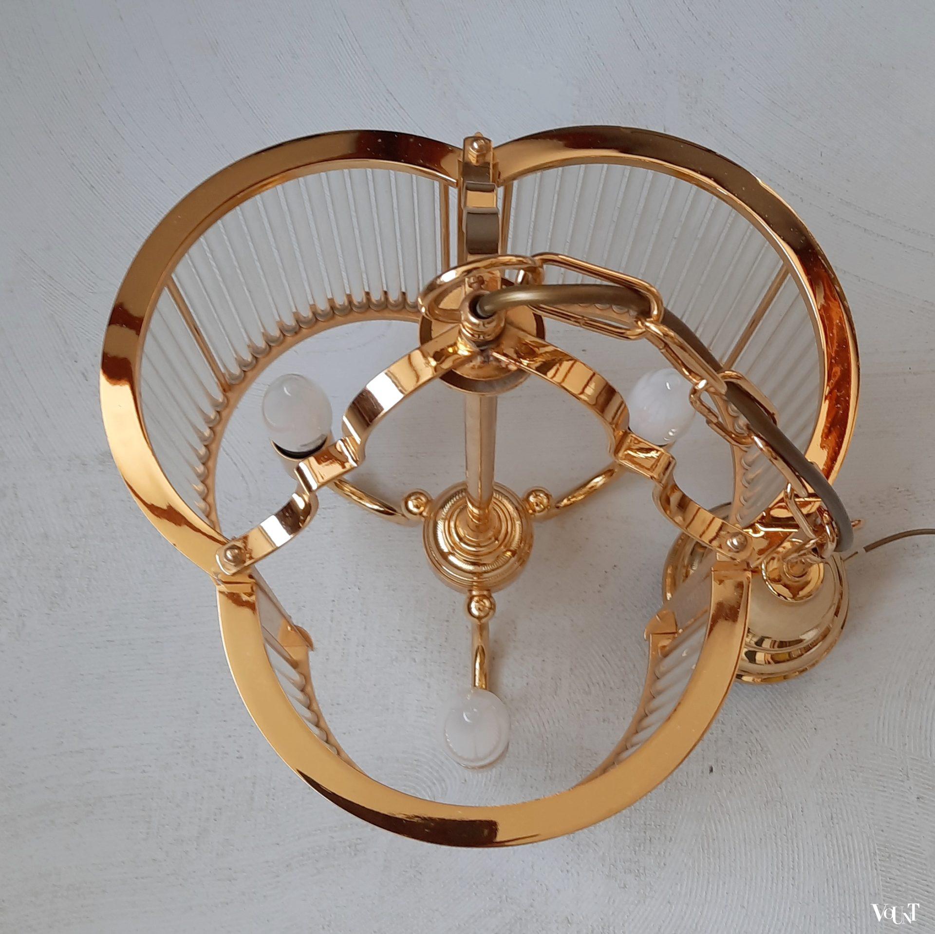 Hanglamp Hollywood Regency-stijl, jaren '80/'90