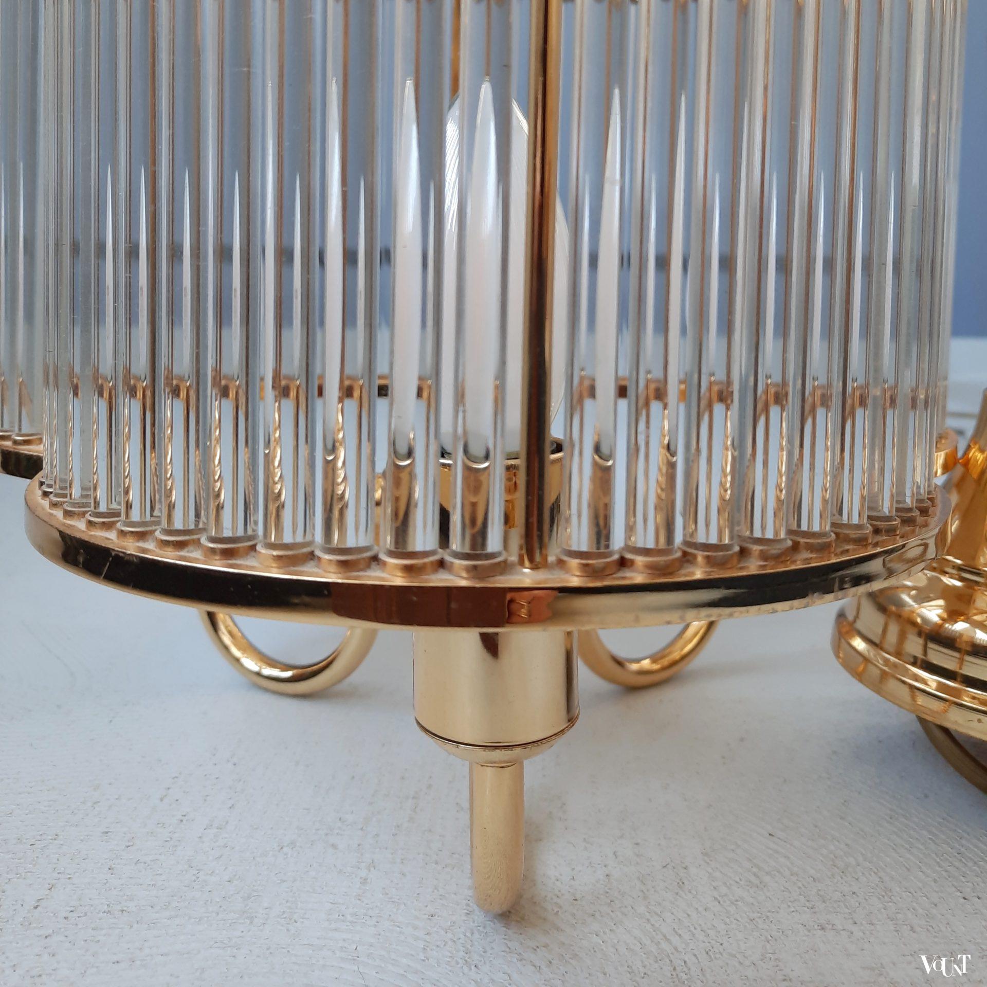 Hanglamp Hollywood Regency-stijl, jaren '80/'90