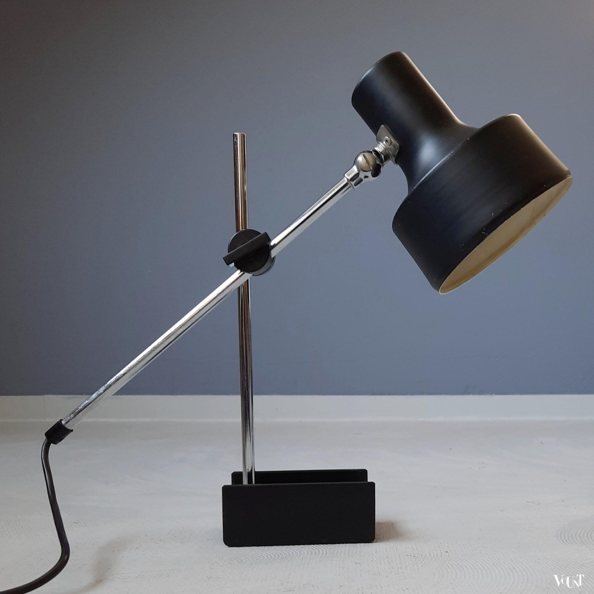 Set van 2 bureau- of tafellampjes, Anvia, jaren '60