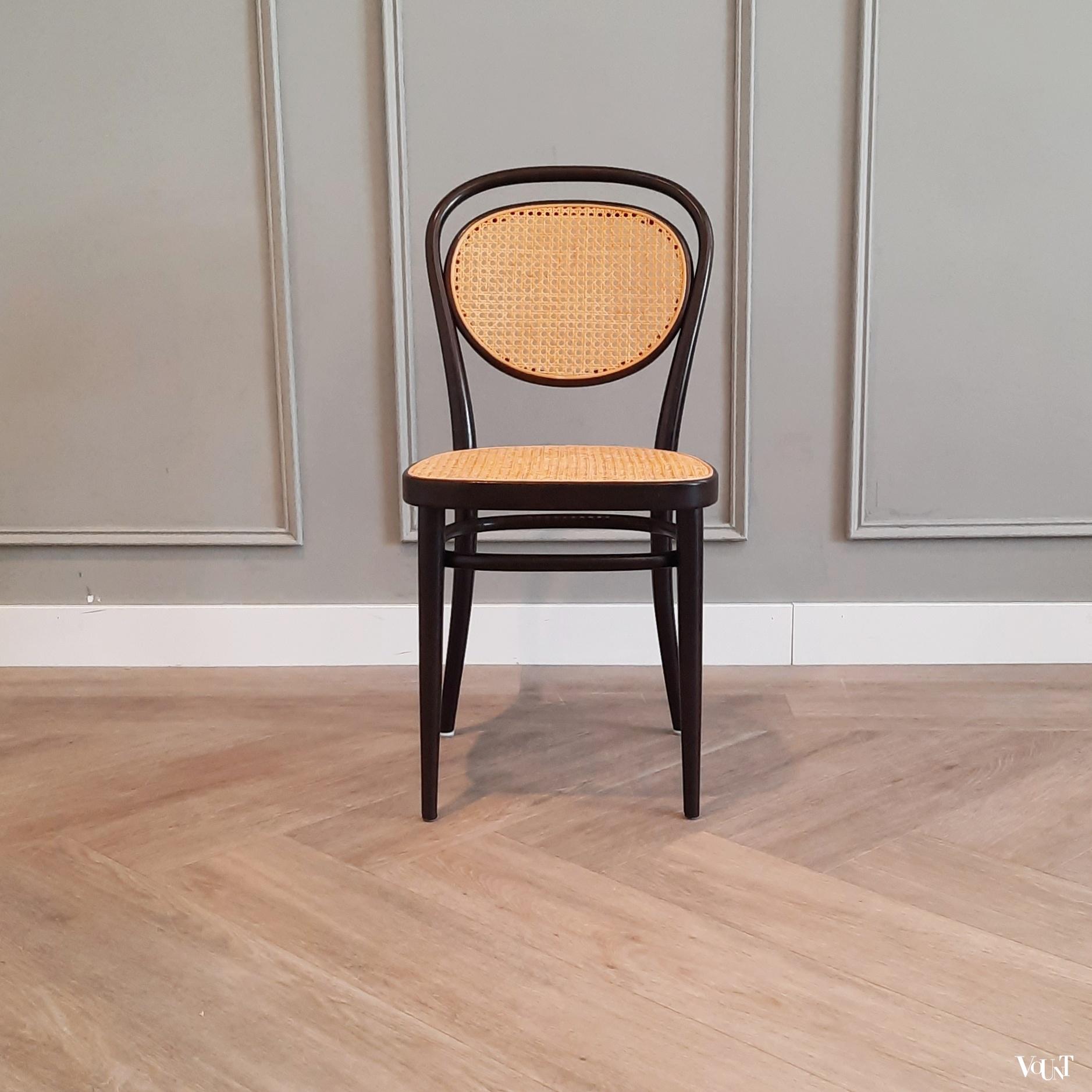 Stoel nr. 215 R, Thonet, jaren '80 (bruin)