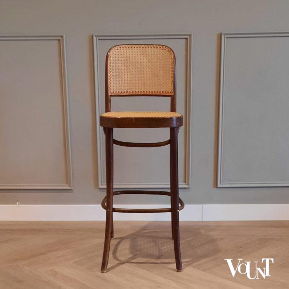 Set van 4 barkrukken nr. 811, Josef Hoffmann, FMG, jaren'60/'70