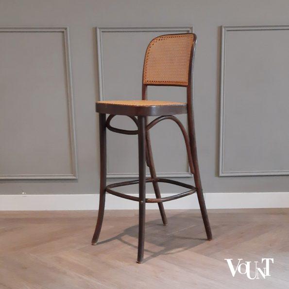 Set van 4 barkrukken nr. 811, Josef Hoffmann, FMG, jaren'60/'70