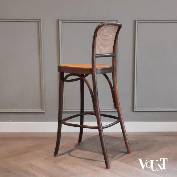 Set van 4 barkrukken nr. 811, Josef Hoffmann, FMG, jaren'60/'70
