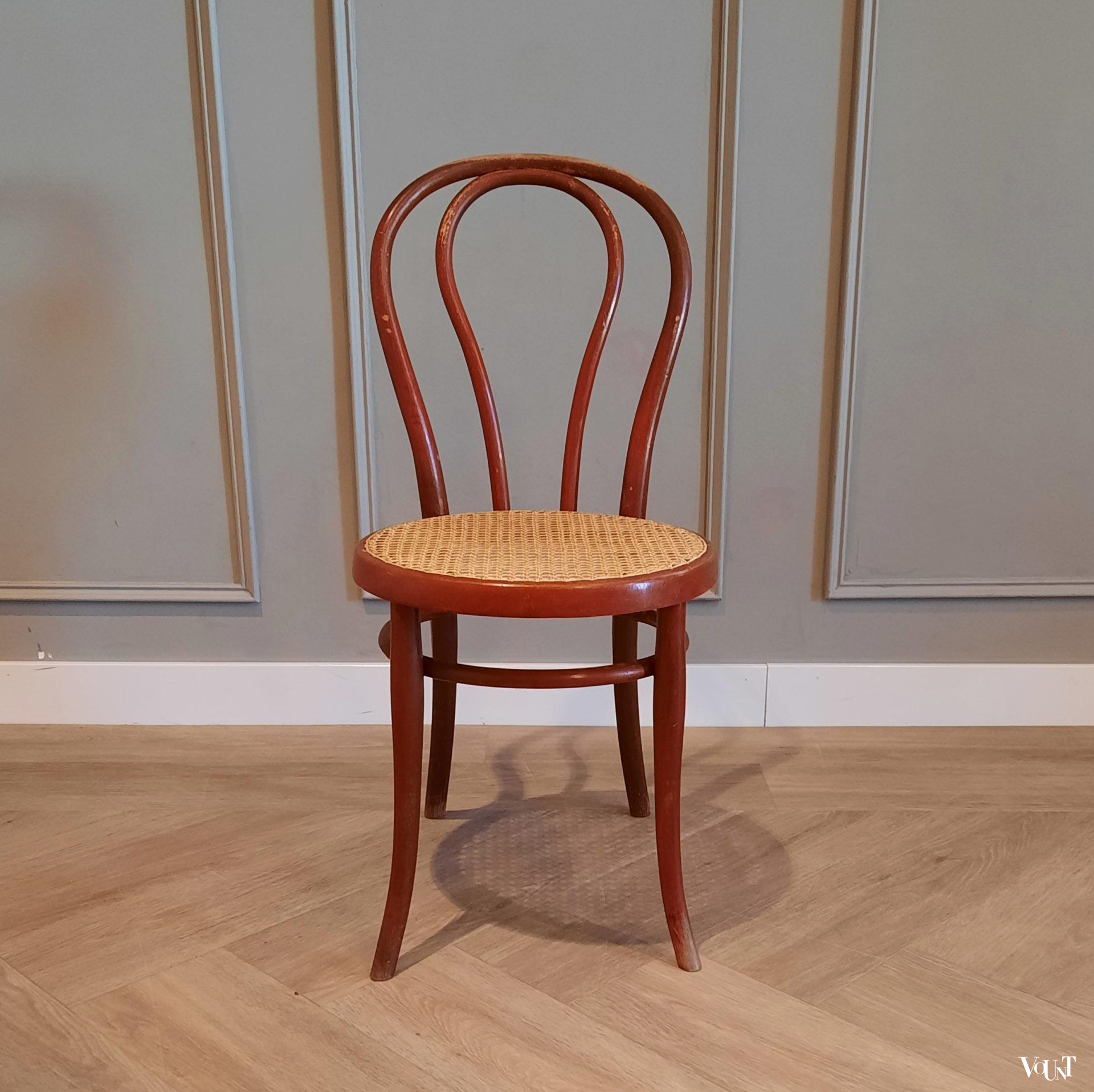 Set van 3 originele nr. 18 stoelen, Gebrüder Thonet, rond 1920
