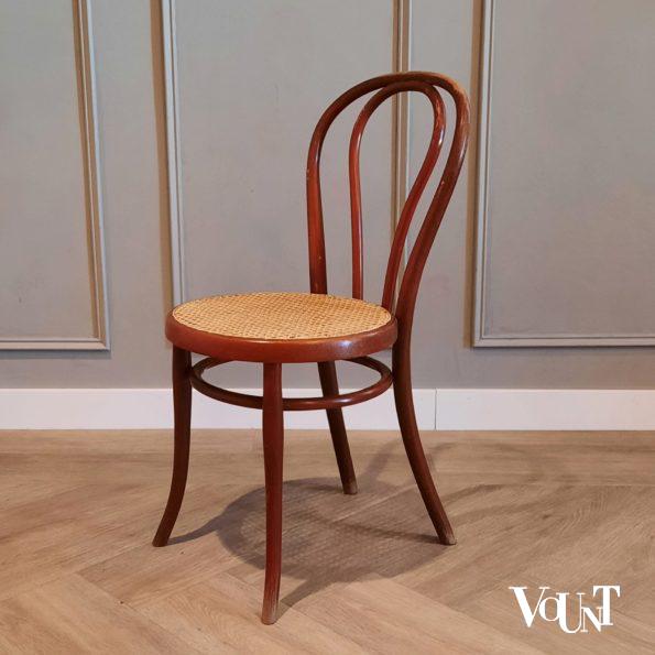 Set van 3 originele nr. 18 stoelen, Gebrüder Thonet, rond 1920