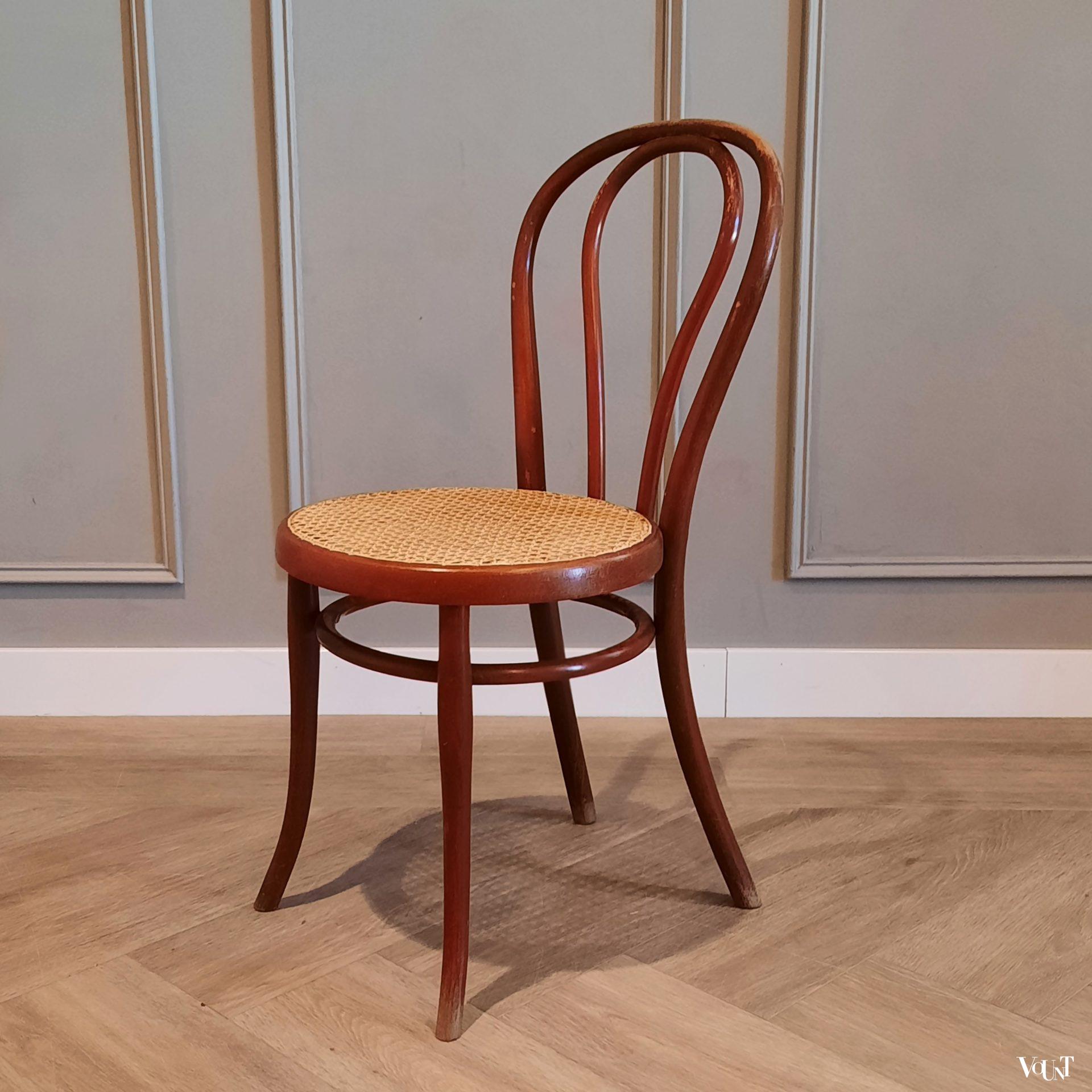 Set van 3 originele nr. 18 stoelen, Gebrüder Thonet, rond 1920