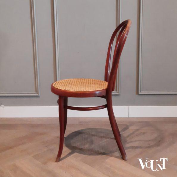 Set van 3 originele nr. 18 stoelen, Gebrüder Thonet, rond 1920