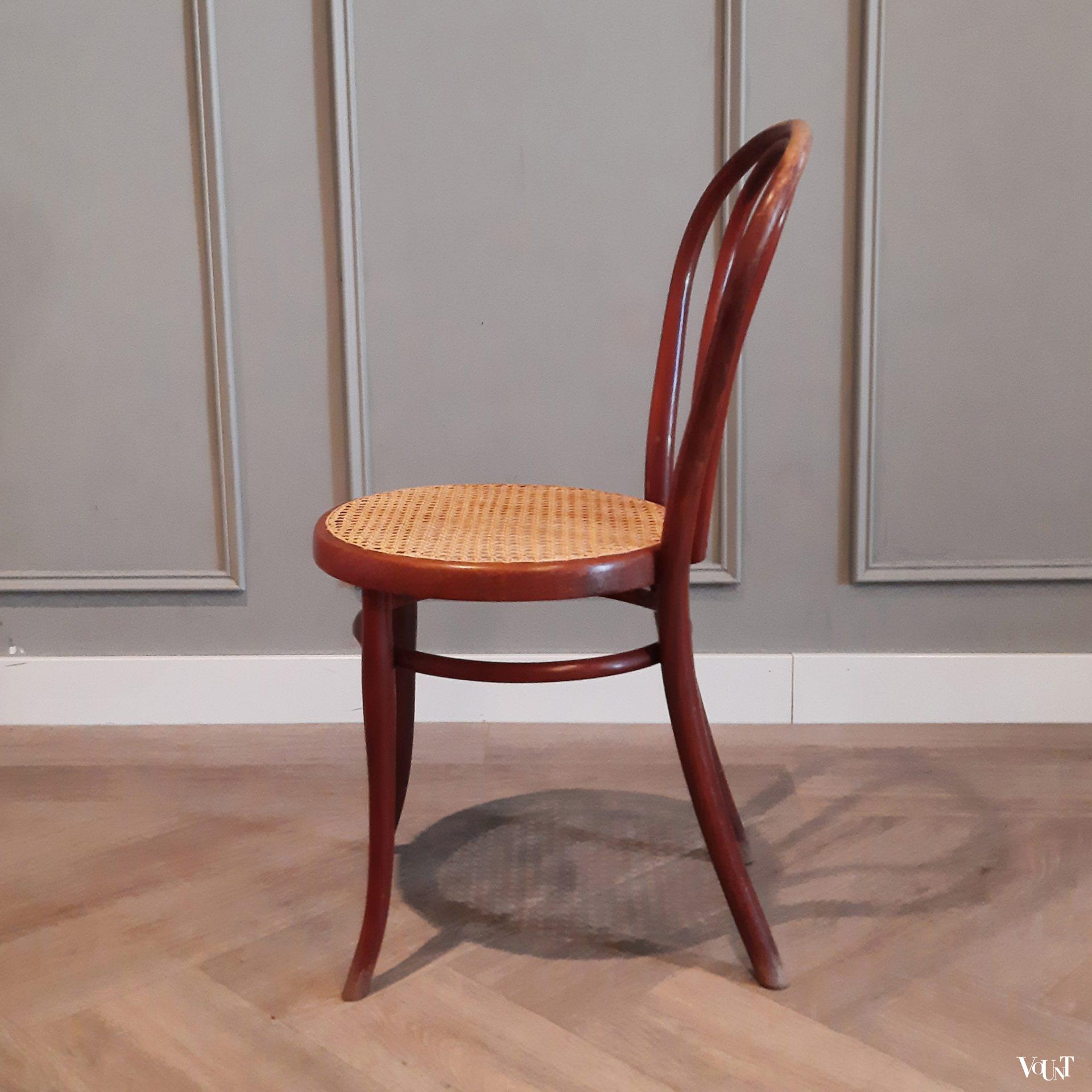 Set van 3 originele nr. 18 stoelen, Gebrüder Thonet, rond 1920