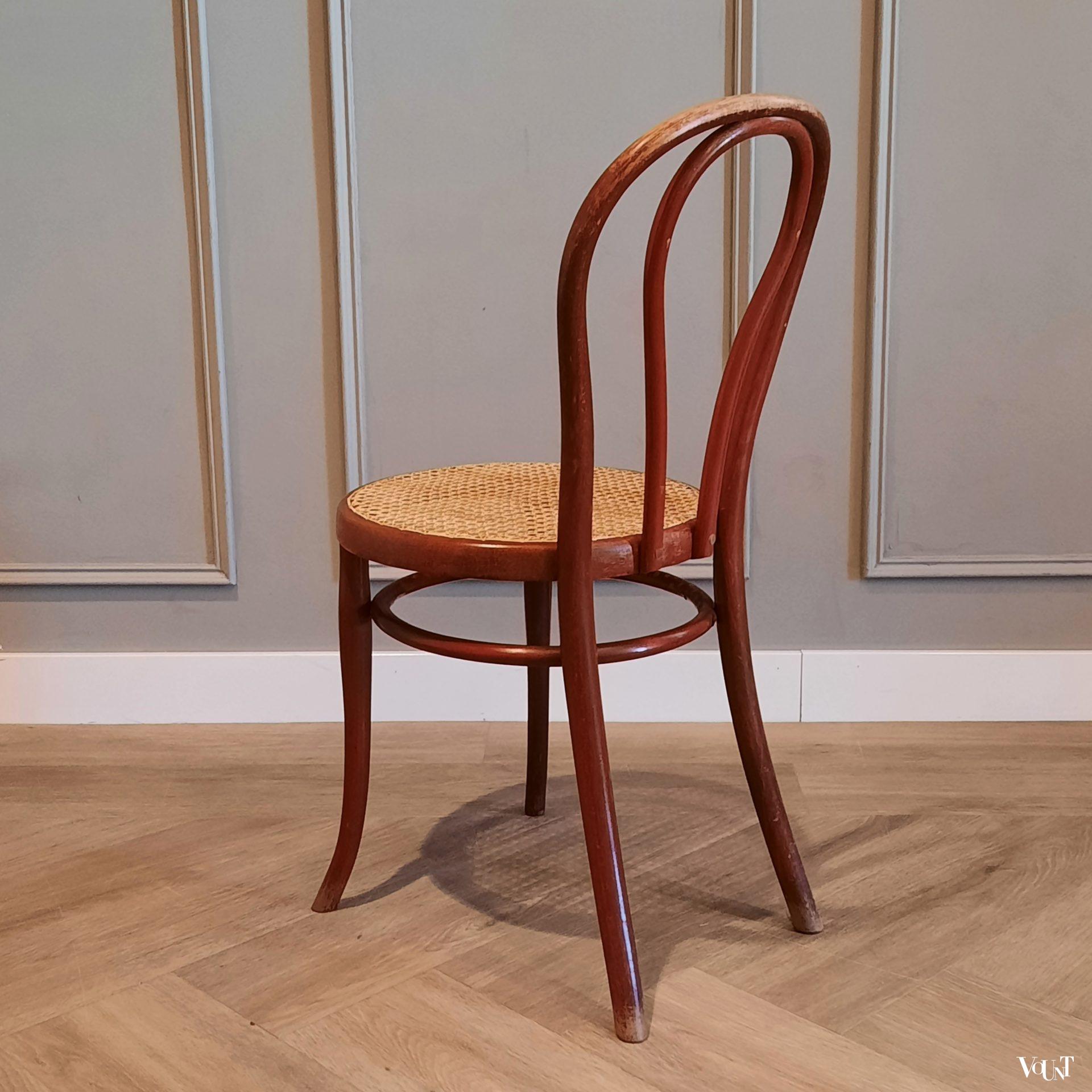 Set van 3 originele nr. 18 stoelen, Gebrüder Thonet, rond 1920