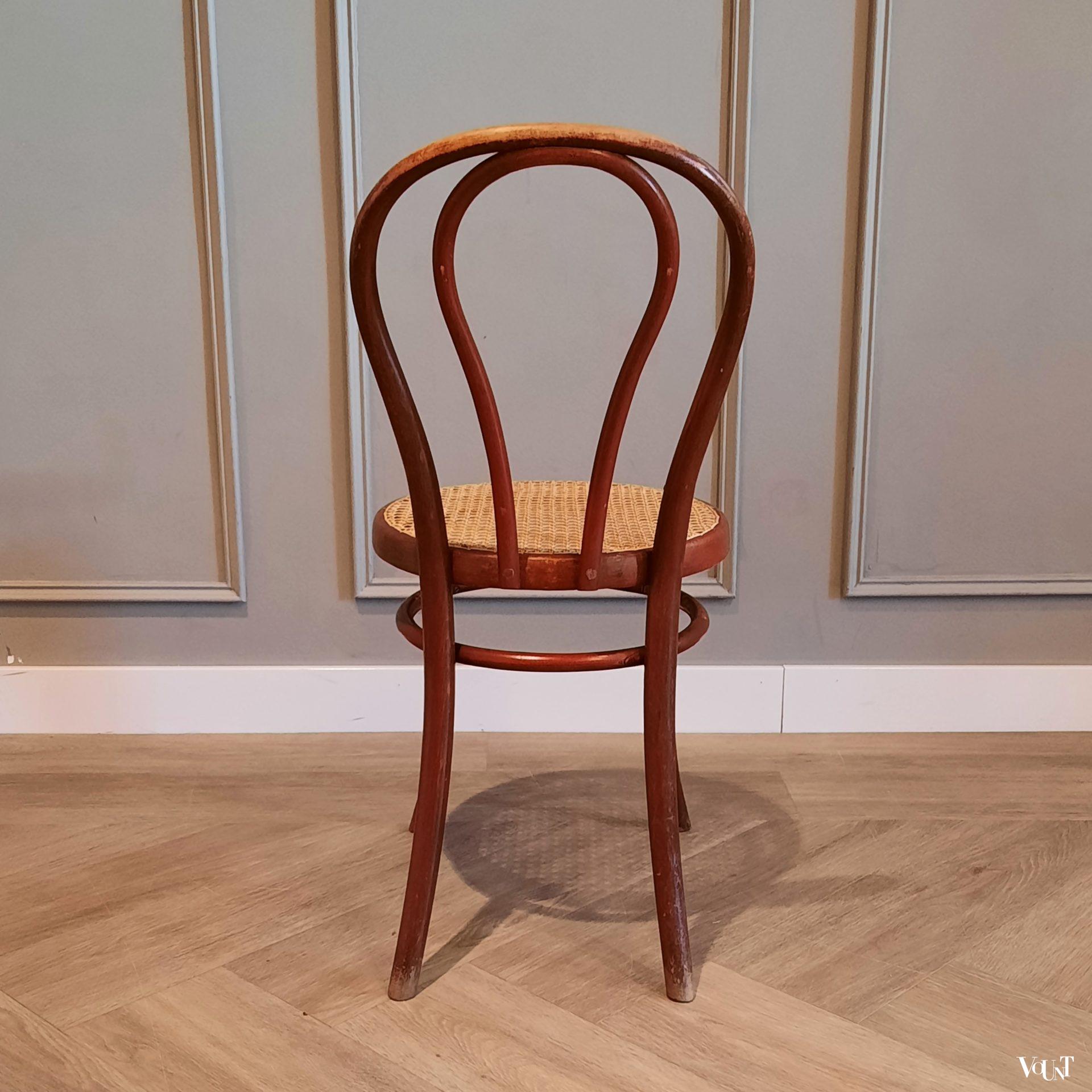 Set van 3 originele nr. 18 stoelen, Gebrüder Thonet, rond 1920