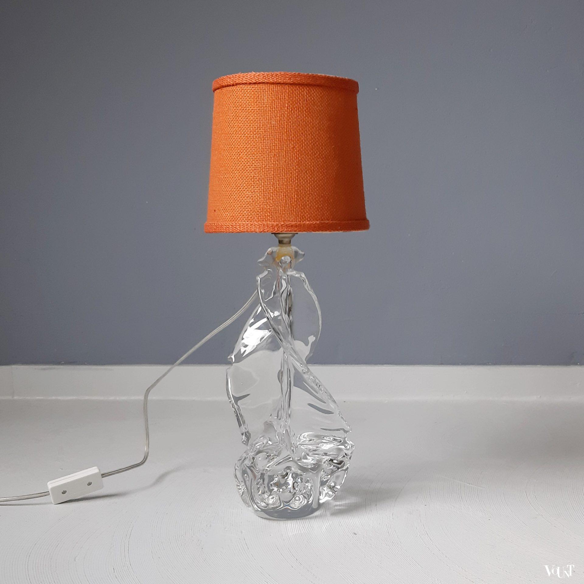 Kristallen tafellamp, Frankrijk, jaren '60