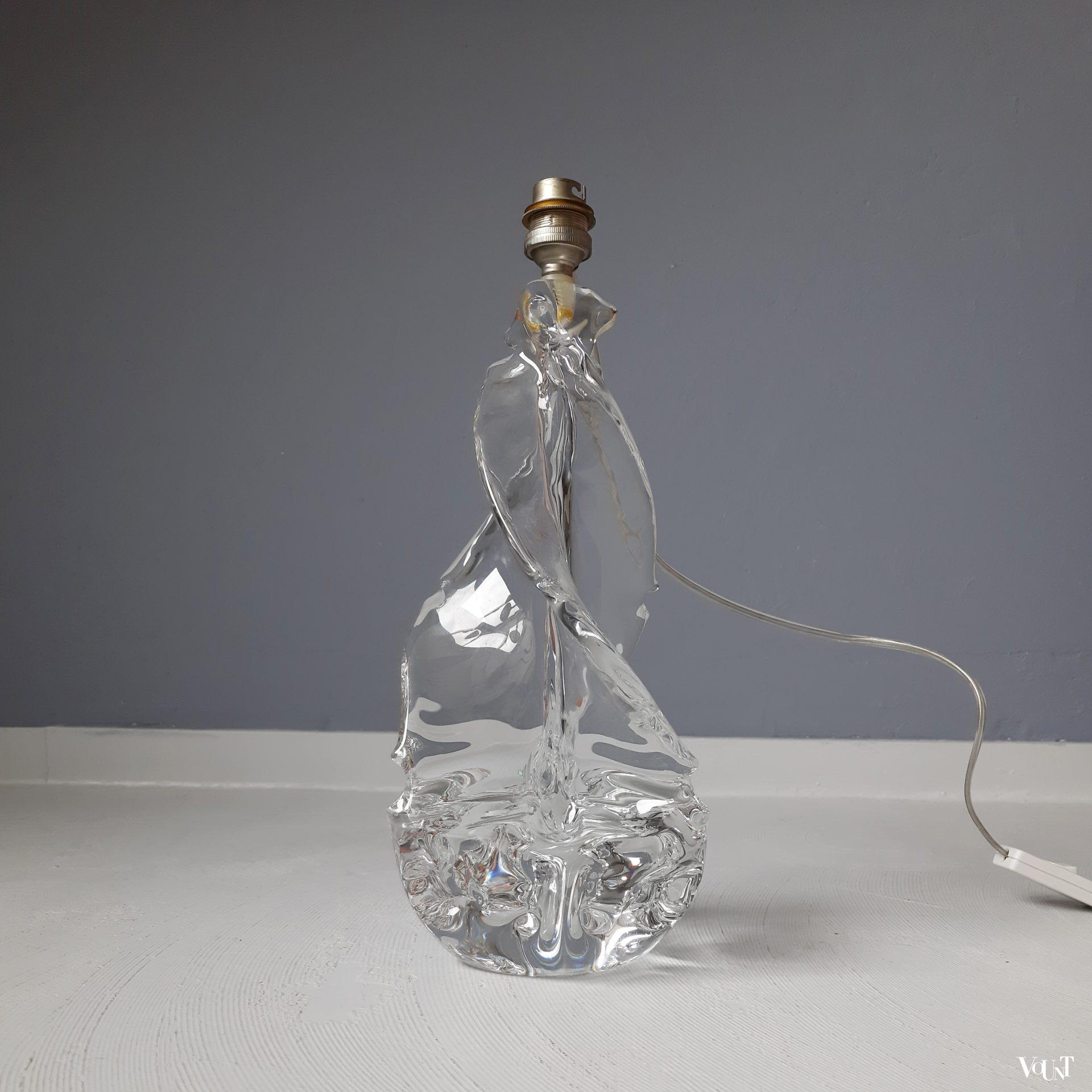 Kristallen tafellamp, Frankrijk, jaren '60