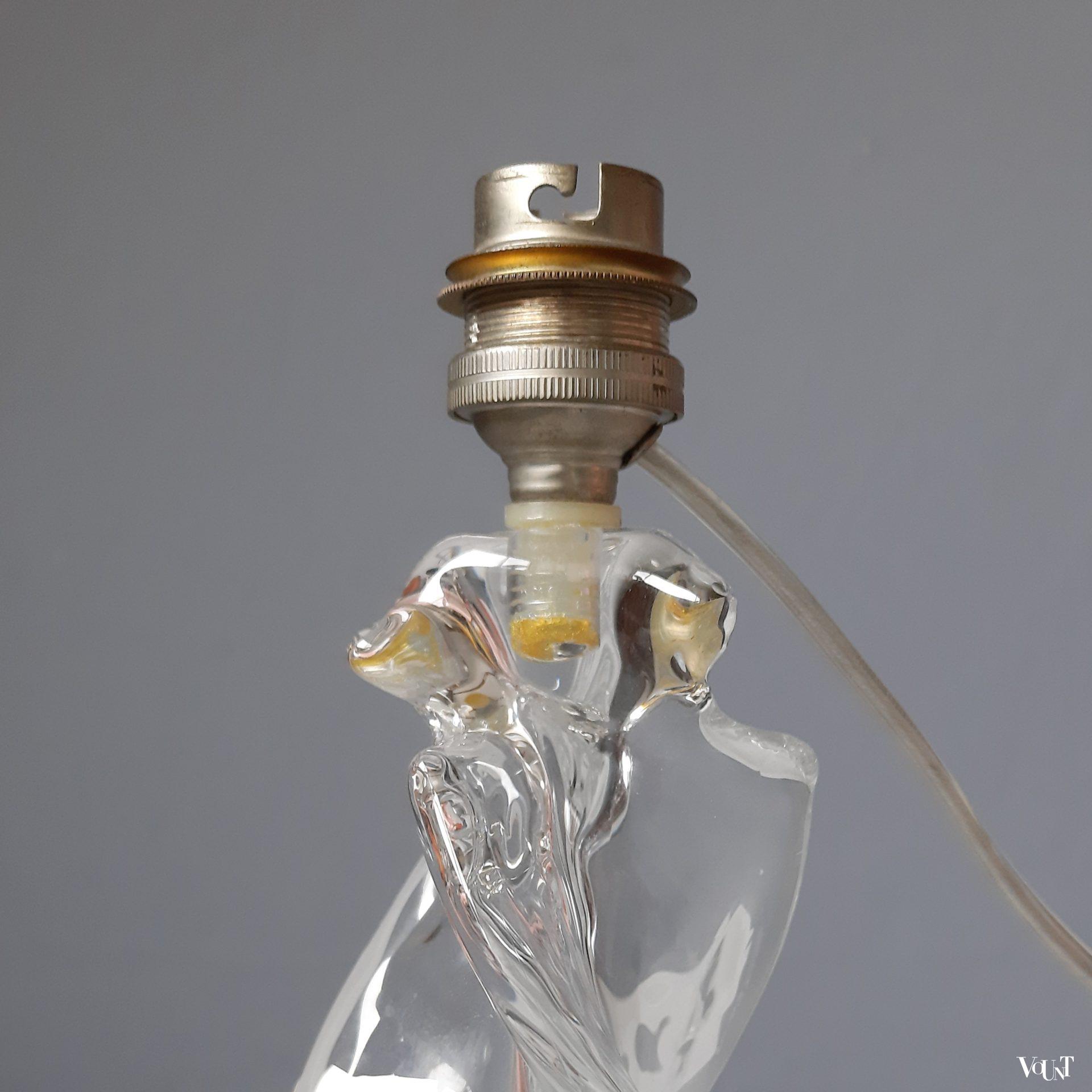 Kristallen tafellamp, Frankrijk, jaren '60